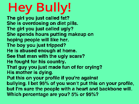 Remix if you are against bullying remix