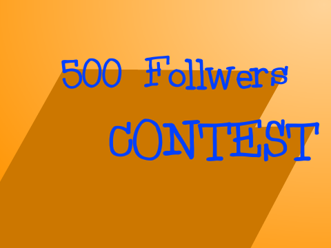 500 Followers Contest!