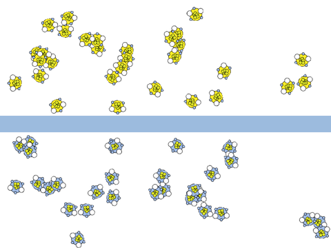 Heterogeneous Mechanical Mixture: Oil and Water
