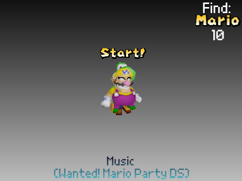 Wanted! (Mario Party DS Minigame)