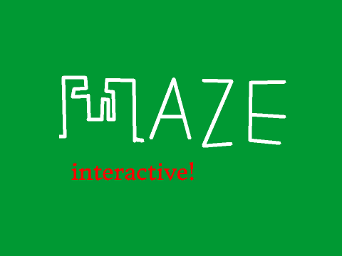 maze (path finder) 1 (v.2.0 - interactive)