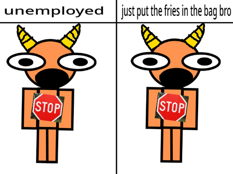 give me your oc and i will make it a mcdonalds employee remix