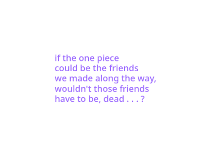 one piece question