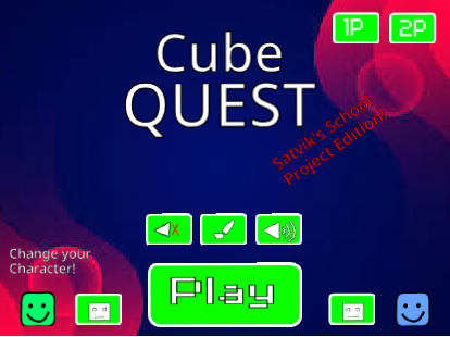 CUBE QUEST - Platformer