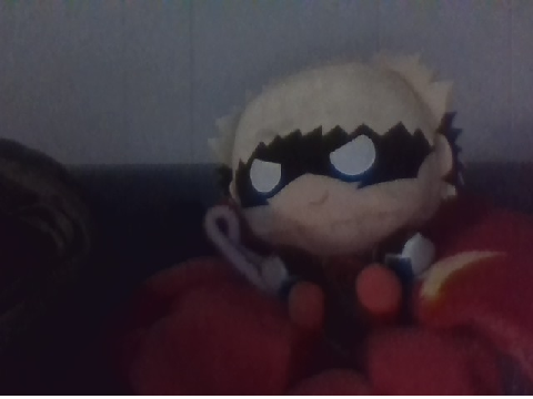 Face reveal no, no, no, Katsuki Bakugo Plushie reveal!