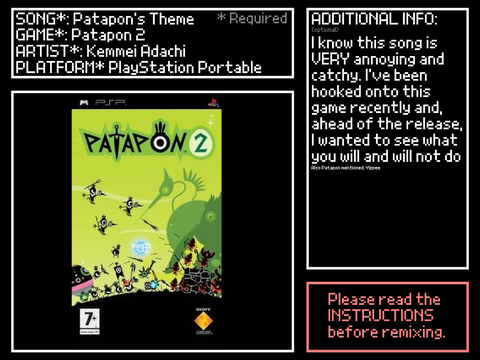 Have you ever heard of Patapon, Gregory?