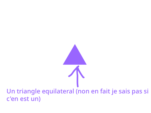 Un triangle