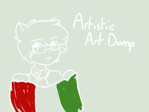 artistically artistic art dump