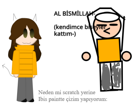 BİRİSİ KARAKTERİMİ SCRATCH TA ÇİZEBİLİRMİ- remix