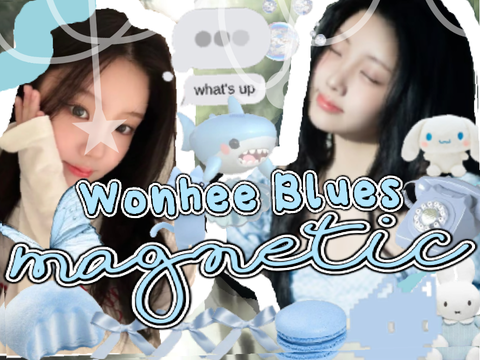 .☘︎ ܁˖Wonhee Bluesss౨ৎILLIT