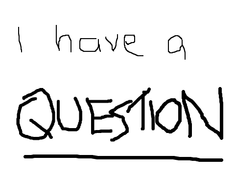 I have a question.