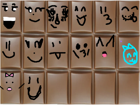 Add yourself to the chocolate bar! [Remix] remix