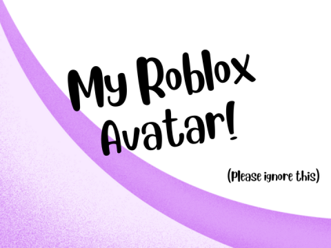 My RobIox avatar! (Please ignore this)