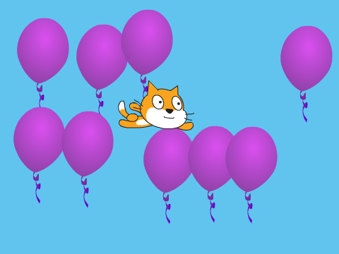 Cat ballons!