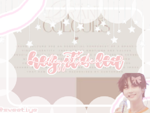 ꒰ . bce for lea !!