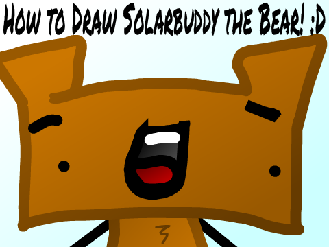 How I Draw Solarbuddy the Bear