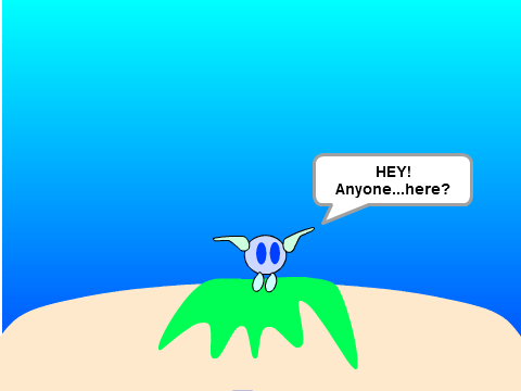 [COLLAB] The Deserted Island. Chatty Appeared.