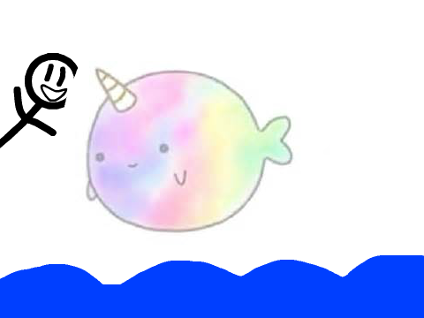 Rainbow Narwhal