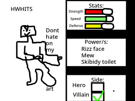 Sign ups for the Crime City RP hero’s/villains remix