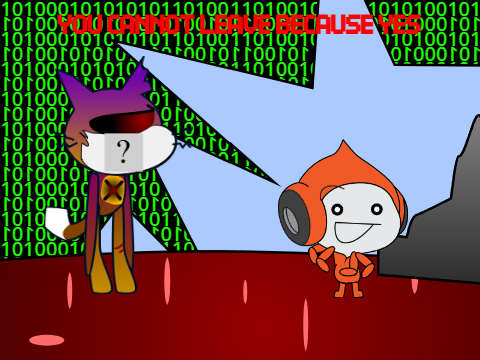 Every creepypasta game that uses a fourth wall break: