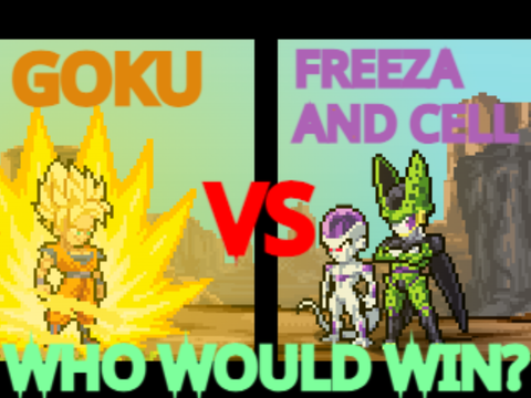 Goku Vs Frieza and Cell(Part A)