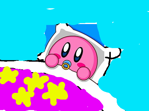 help baby kirby sleep