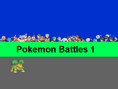 Add your pokemon to the areana