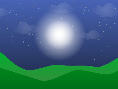 Moon and Stars Parallax