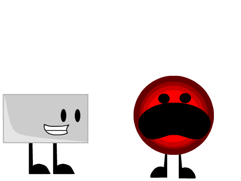 rubber ball pulls an ugly face