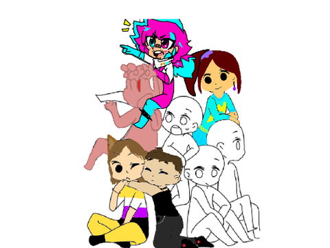draw yourself, ig (Ft. NEW OC!!)