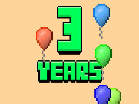 3 Years!