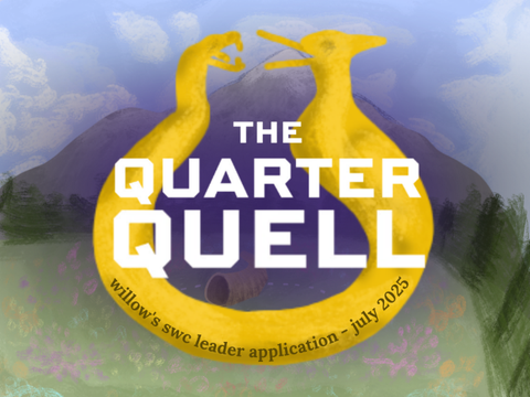 #GOTHICFTW the quarter quell ➷ willow's swc leader app july 2025