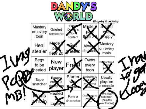Dandy's World Bingo grrr 014