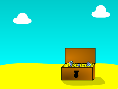 Treasure Speeddraw (vector)