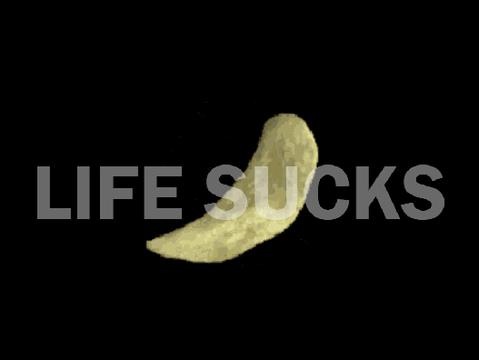 Life actually sucks so much