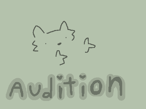 erm erm audition?