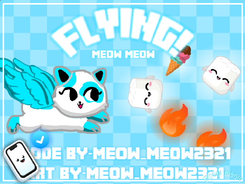 FLYING! Meow meow Game