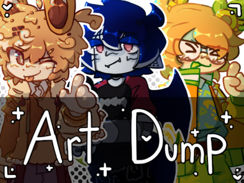 ➽ Art Dump + 1 yr Scratch Anniversary!!
