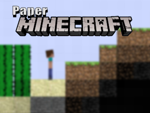 Paper Minecraft (Updated Home Screen)