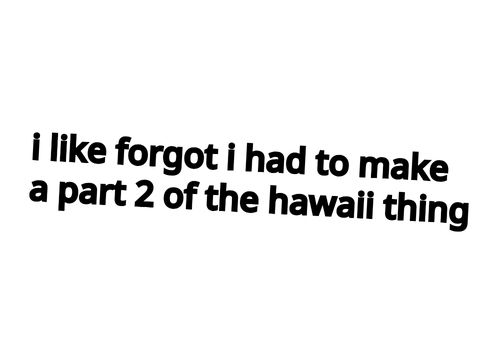 hawaii vlog pt 2.