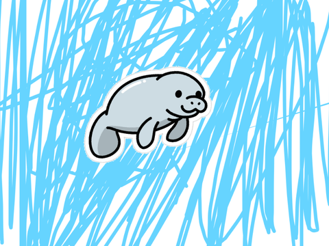 Manatee #animation #funny