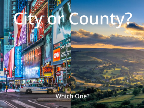 City or County?