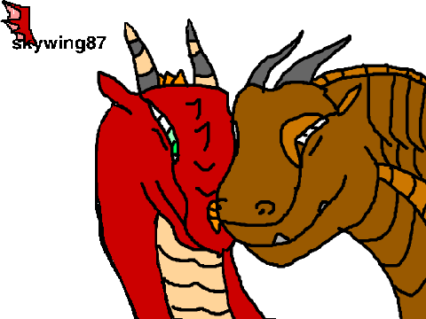 Wings of fire clay and peril cc remix