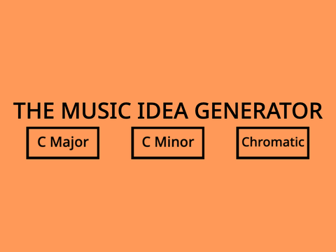 Musical Idea Generator