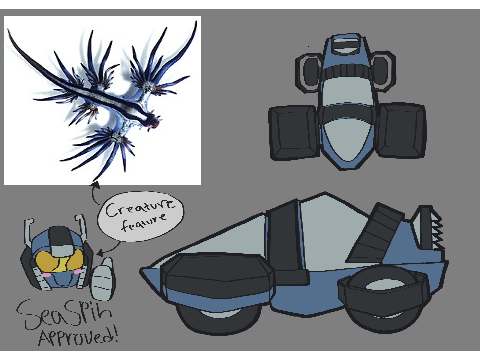 Seaspin redesign wip bc I haven't posted in MONTHS HI GUYS