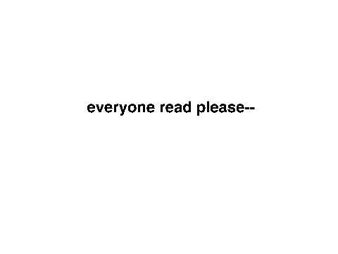 important (please read now)