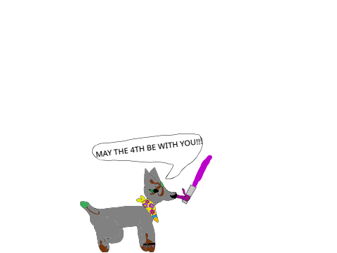 MAY THE 4TH BE WHITH YOU!!!!!!