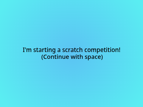Competition!