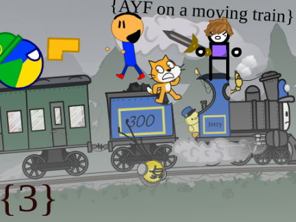 {AYF: On a Moving train} {Remix: 3}
