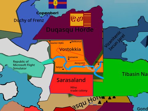 Sarasaland (Hiho Colony Claim)